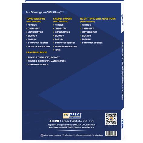 CBSE School Books for Class XII – tagged "NCERT SOLUTIONS" – Allen E-Store