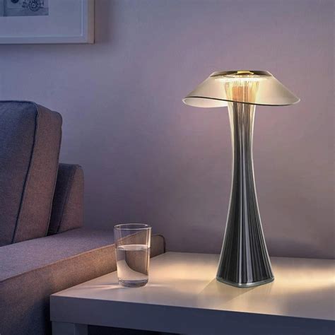 Vega Wooden Minimalist Cordless Floor Lamp - USB Rechargeable Floor ...