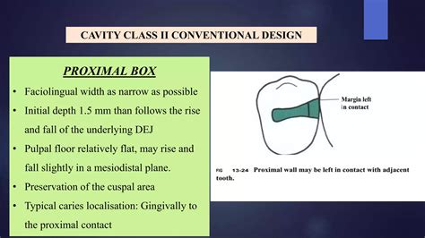 Depth Of Proximal Box In Class 2