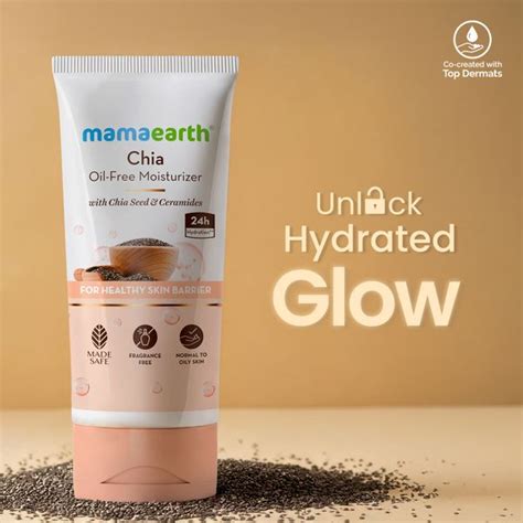 Buy 1 Get 1 Free on Mamaearth Chia Oil Free Moisturizer - 80g