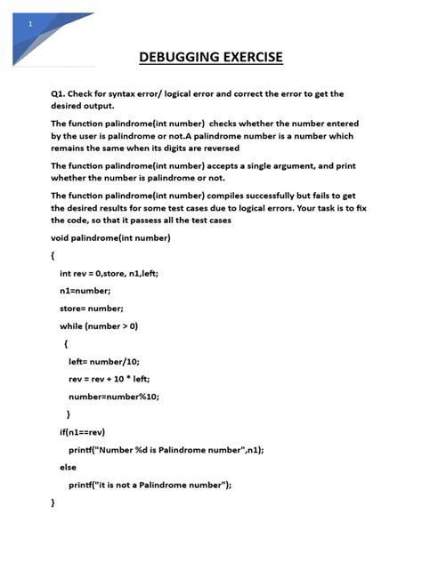 Image result for Debugging Exercises