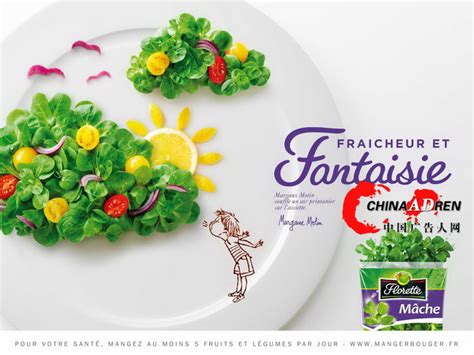Florette有机蔬菜平面广告（1）---创意策划--平面饕餮--中国广告人网站Http://www.chinaadren.com