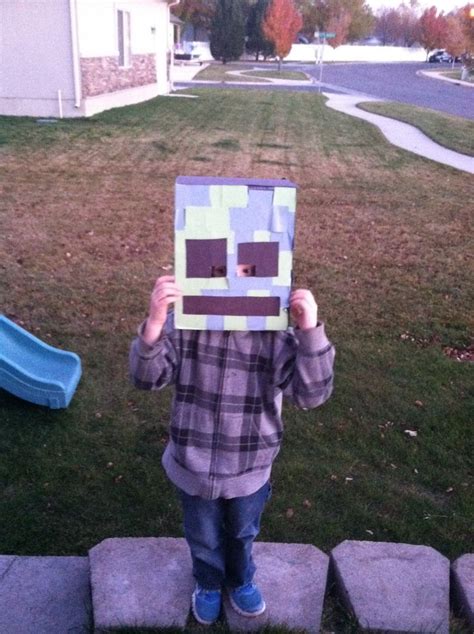 Image result for Creeper Mask Tutorial