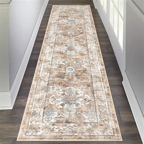 Amazon.com: Pauwer Boho Hallway Runner Rug 2x8 Washable Entryway Area ...