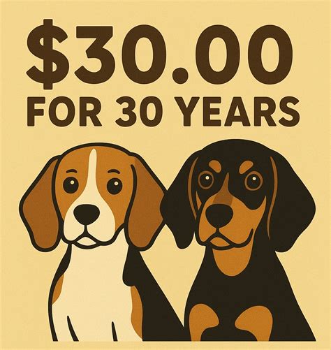 $30.00 for 30 Years of Long Ears!-$30.00 for 30 Years of Lon