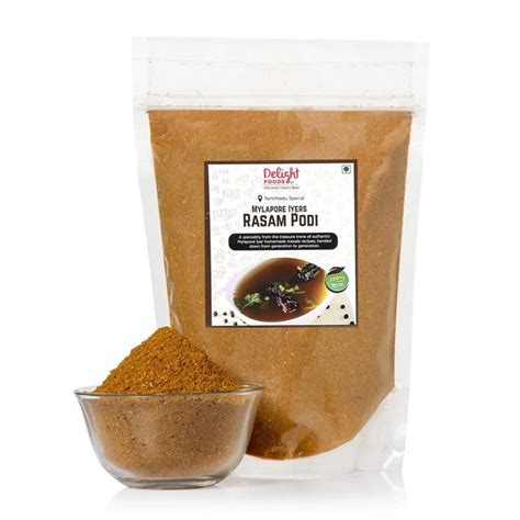 Mylapore Iyer's Ready Rasam Podi-Authentic Pack|delightfoods – Delight ...