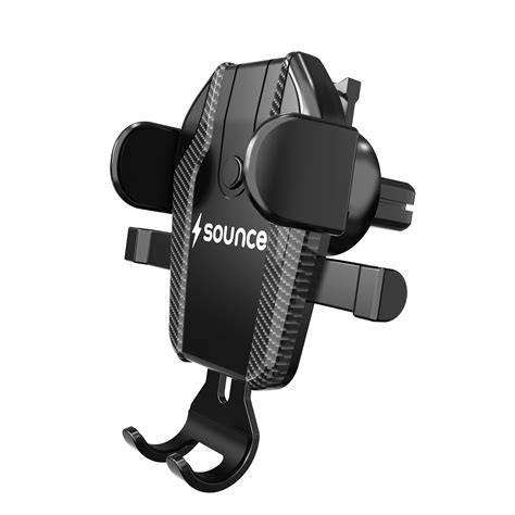 Sounce Universal Car Mobile Holder with One Click Technology, 360 ...