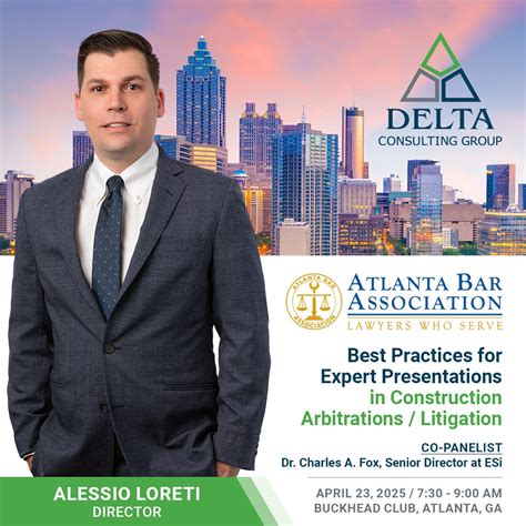 Atlanta Bar Association Construction Law Section Breakfast - Delta ...