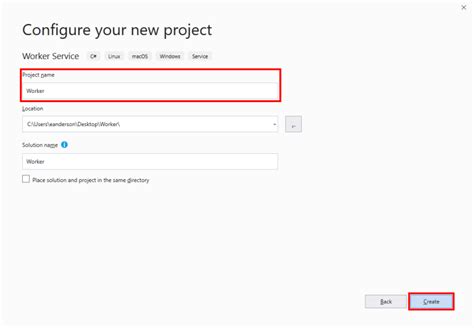 Image result for Visual Studio Worker Service