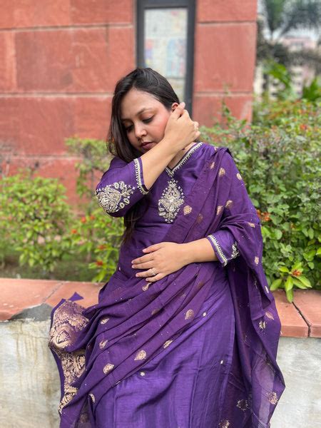 Violet Dola Silk Suit Set – My Store