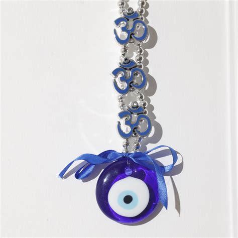 Feng Shui 3 Om Evil Eye protection Amulet - Darbar Craft