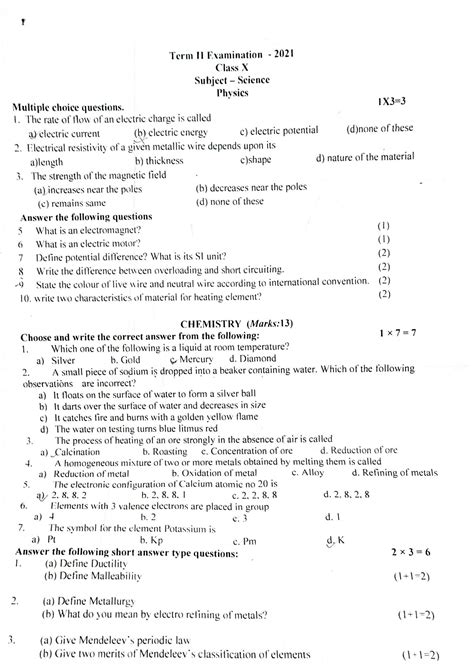 Image result for Science Important Questions Class 10