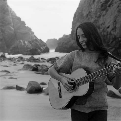 Stunning Photos of a Young Joan Baez on the Beach Near Her Home in ...