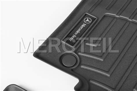 GLE-Class GLS-Class Rubber Floor Mats 166 292 Genuine Mercedes-Benz ...