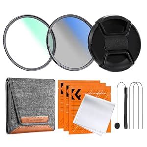 Buy K&F Concept 49mm UV CPL Lens Cap Filters Kit -18 Multi-Coated MCUV ...