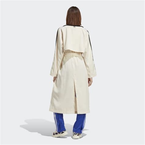 adidas Women's Lifestyle Always Original Trench Coat - Beige | Free ...