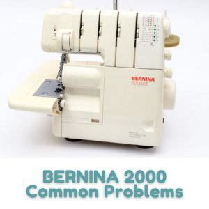 Image result for Bernina Machine Problems