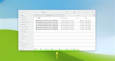 How to show the path to a file or folder in the Finder on the Mac
