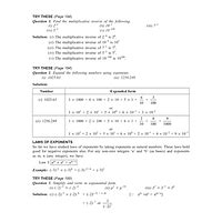 NCERT Solutions for Class 7 Maths Chapter 10 - (Part - 1) - Exponents ...