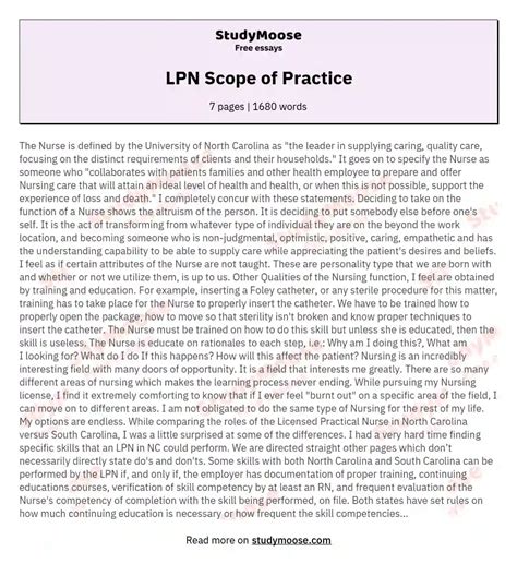 LPN Scope of Practice | Ulike Blog