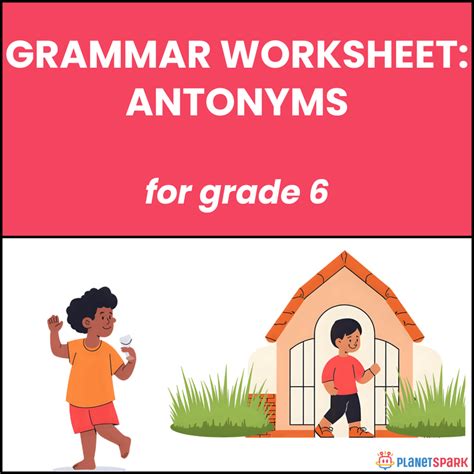 Class 6 English Worksheet on Homophones and Homonyms | PlanetSpark