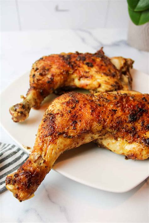 Air Fryer Chicken Leg Quarters - BeeyondCereal