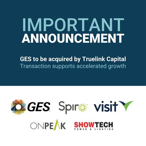 GES - Global Experience Specialists on LinkedIn: 📣 Important ...