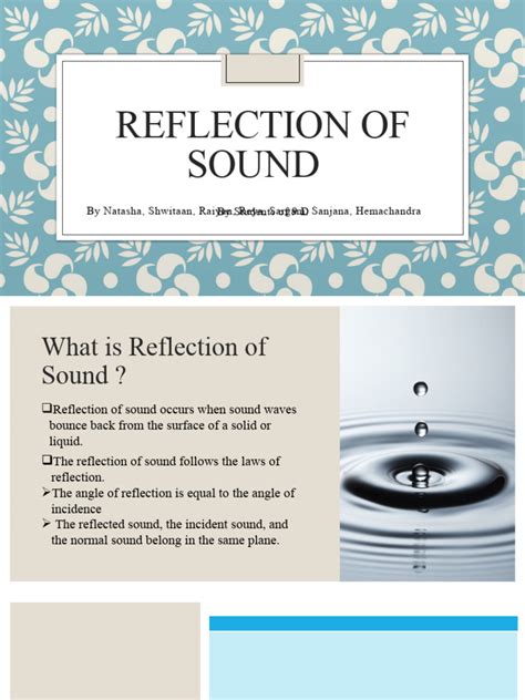How Sound Reflects 的图像结果