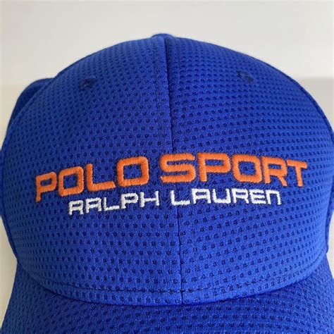 💙 Polo Sport Hat 💙 Fitted hat, size M/L Polo horse... - Depop
