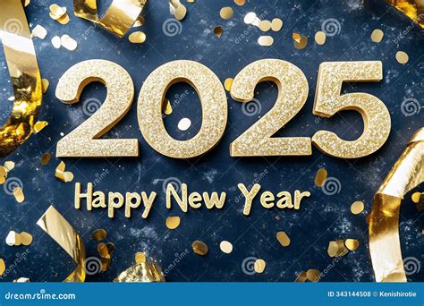 Greeting Happy New Year 2025 Stock Photo - Image of beautiful, event ...