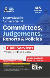 Comprehensive Coverage of Committees, Judgments, Reports & Policies for ...