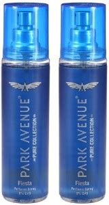 PARK AVENUE FIESTA NO GAS MIST PERFUME FOR MEN 135ML, PK OF 2 Deodorant ...