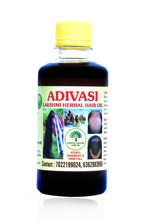 Adivasi Lakshmi Herbal Hair Oil Herbal Pure Adivasi Hair Growth And ...