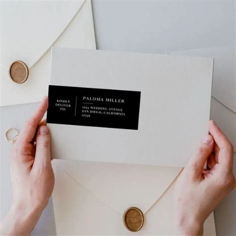 Image result for Wedding Invitation Address Labels