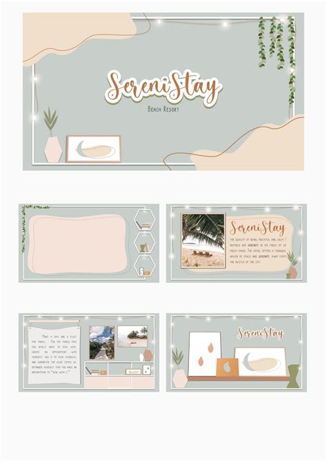 Slideshow Templates Aesthetic | AT A GLANCE