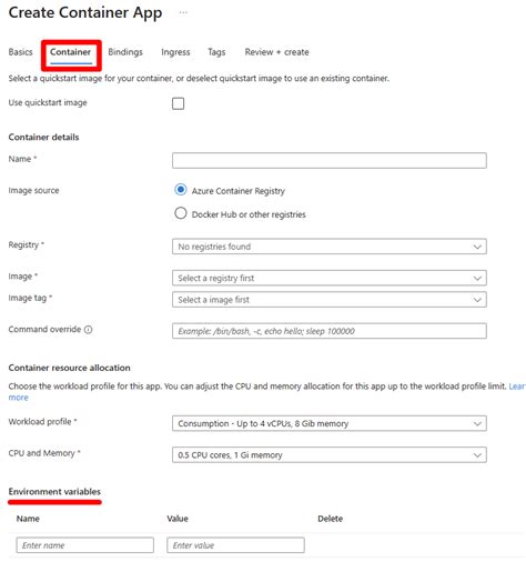 Image result for Azure Createate Container Apps Environment