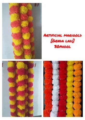 Artificial Garlands - Artificial Marigold Flower Garland Manufacturer ...