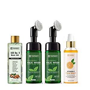 TEEPZEEY Mineral Oil Free All In 1 Hair Oil For Hair Growth - 200ml And ...