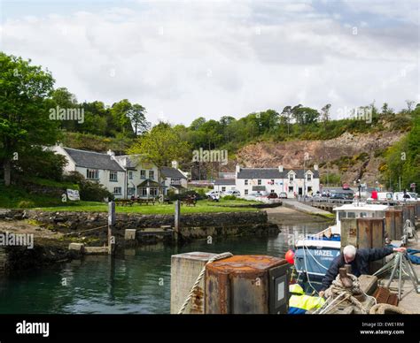 Port Askaig ferry port Isle of Islay Argyll and Bute Scotland second ...