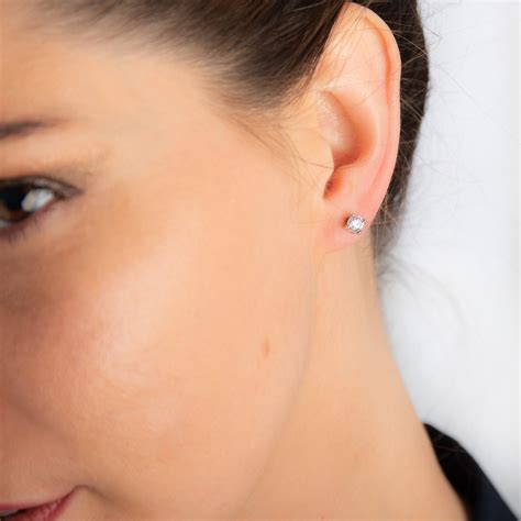 Brilliant Cut Solitaire Diamond Earrings | Hancocks Jewellers