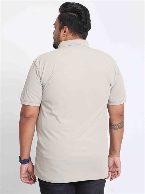 Buy Latest Aluminium Plus Size Polo T Shirts For Men
