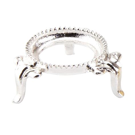 LOOM TREE® 1pc Crystal Ball Base Sphere Stone Support Metal Holder ...