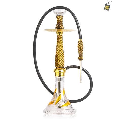 Buy Feather X Hookah - Gold | Dejavuu Shisha – shopdop.in