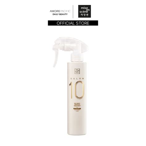 mise en scène SALON 10 NO-WASH AMPOULE TREATMENT FOR EXTREMELY DAMAGED ...