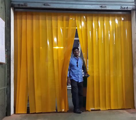 Sun Control Systems - PVC Air Strip Curtain | AC Curtain | Colors Available