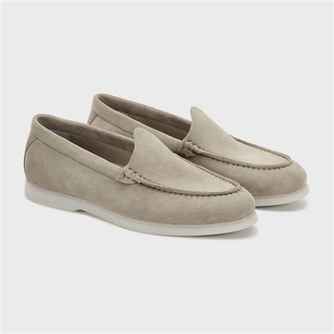 Nagra Loafer | Stone Suede – Nauvab