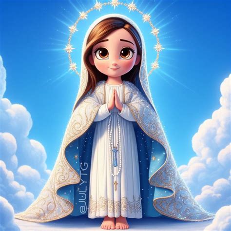 Pin de Dudu Gomes en Salvamentos rápidos | Virgen caricatura, Imágenes ...