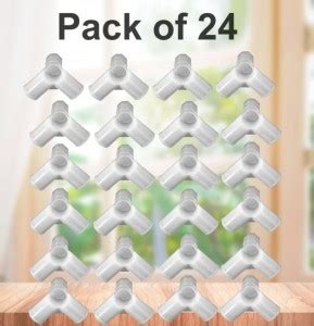 ROBMOB SET_OF_24_SMALL_CONNECTOR_WHITE Rack Connectors Wire Connector ...