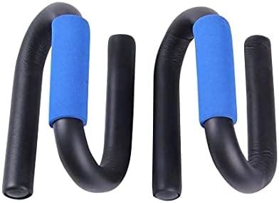 Buy ATEVON 1 Pair Push Up Bars Stand Press Pull with Antislip Foam ...