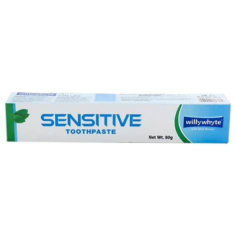 Buy Willywhyte Sensitive Mint Flavour Toothpaste, 80 gm | 19 Minutes ...